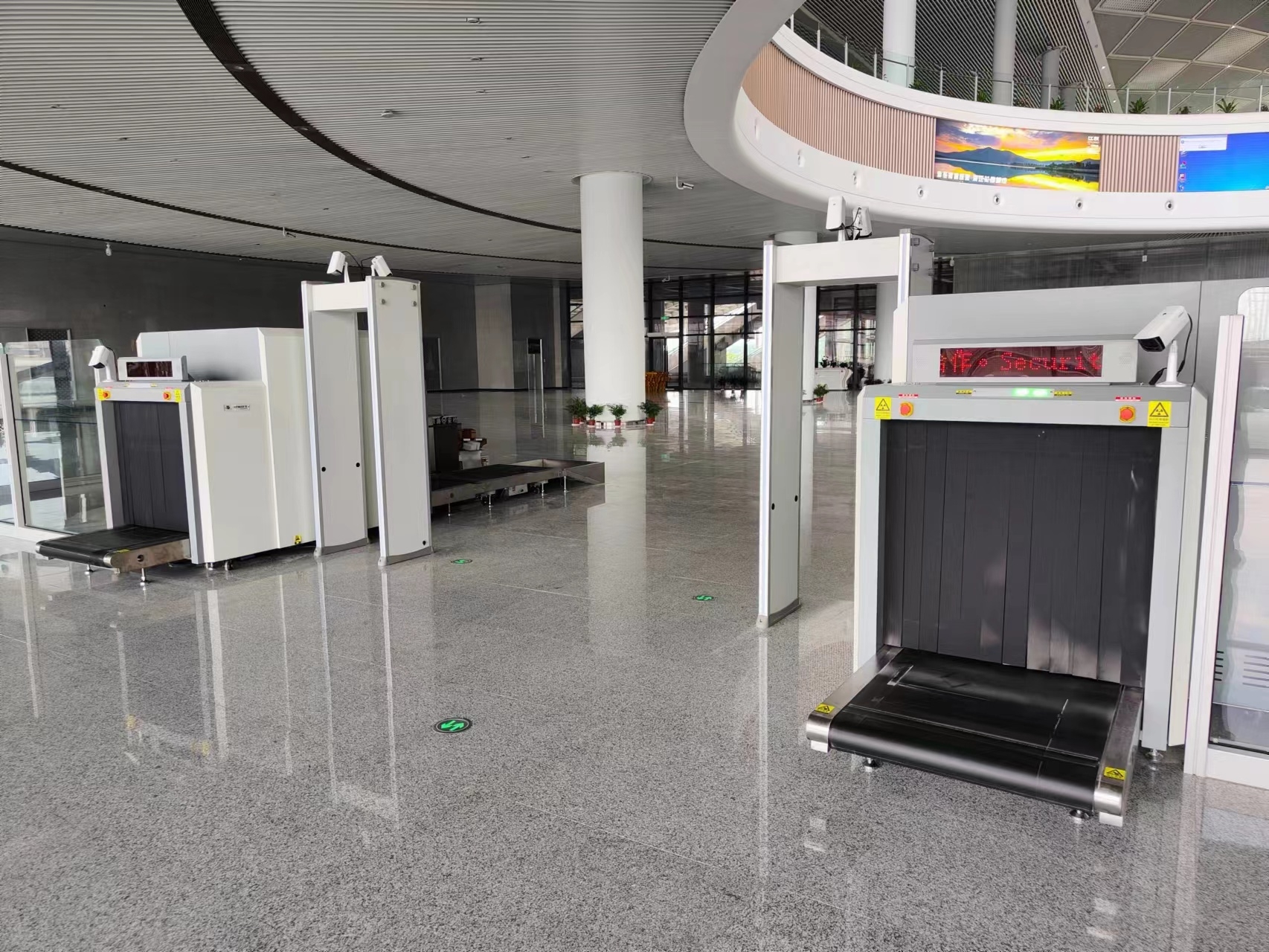 Suzhou high-speed railway station security equipment installation and commissioning completed