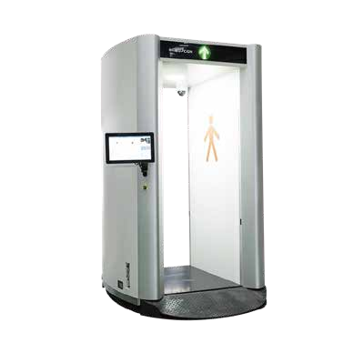 3D millimeter wave body security door