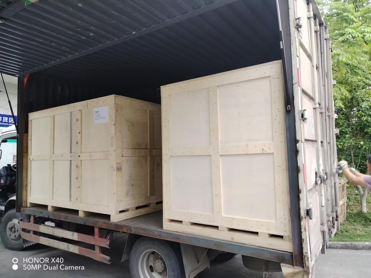 Customized high-precision and high-demand security screening machines are ready for shipment