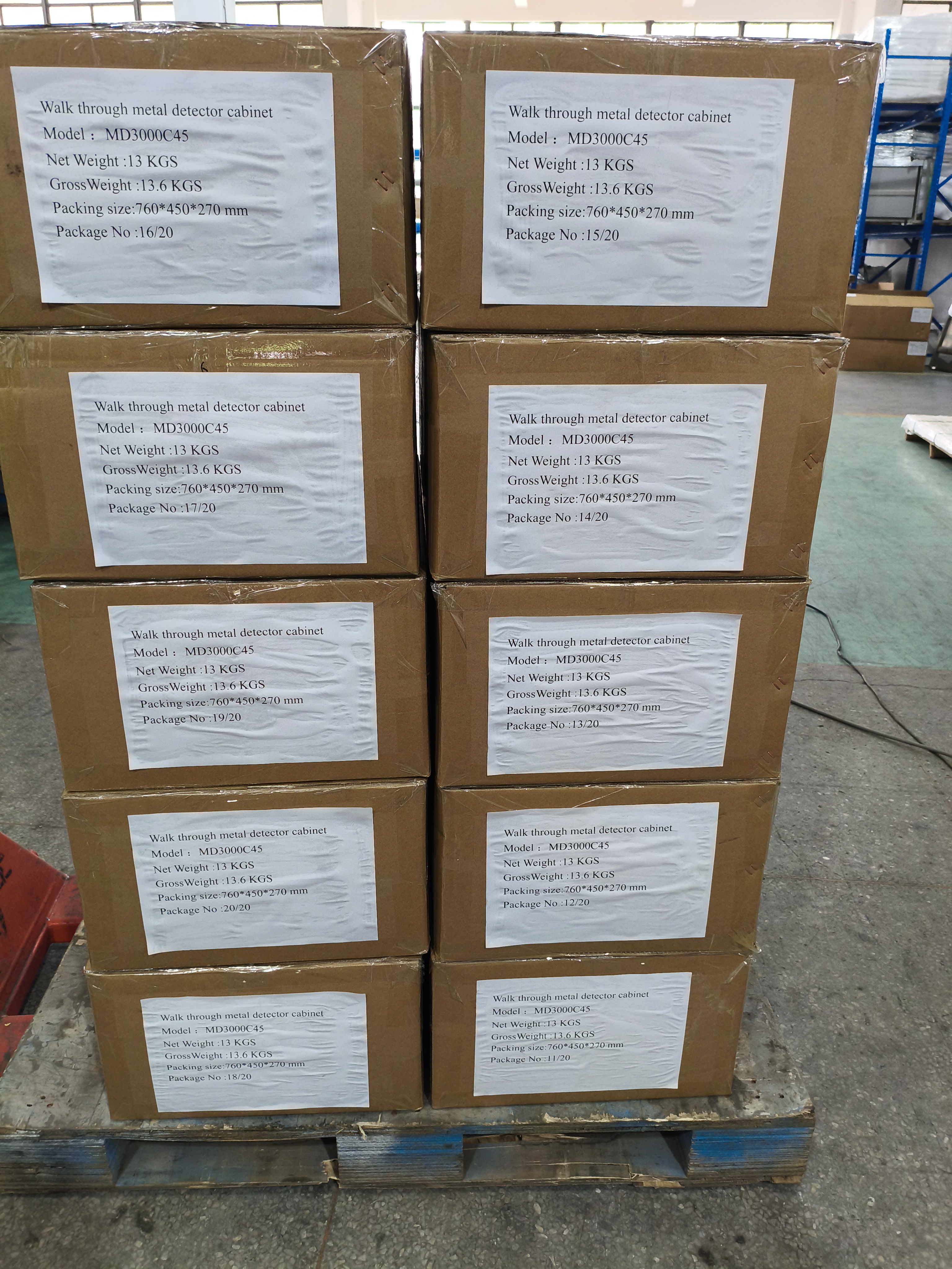 Efficient Delivery To Nigeria: Chronicle of The Smooth Shipment of Ten Security Gates