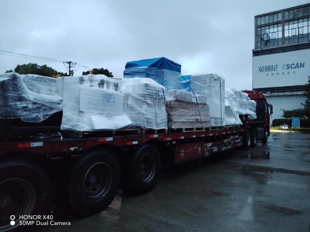 The goods were dispatched for Metro Line 1 in Nanchang City, Jiangxi Province