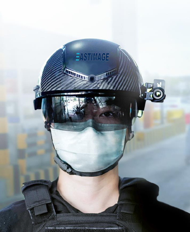 HN-800 Thermal Image Smart Helmet for coronavirus