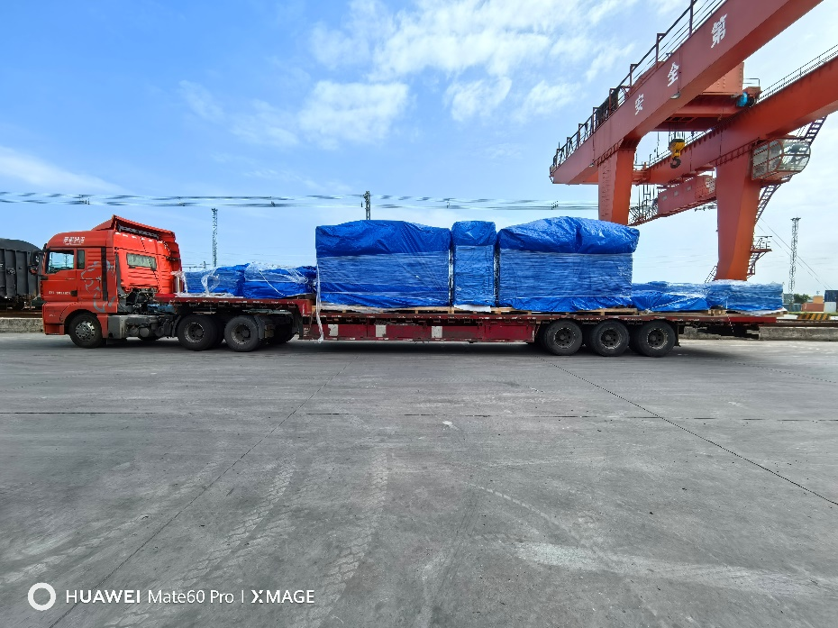 Our security screening machine successfully installed in Shandong Linyi Railway Cargo Terminal